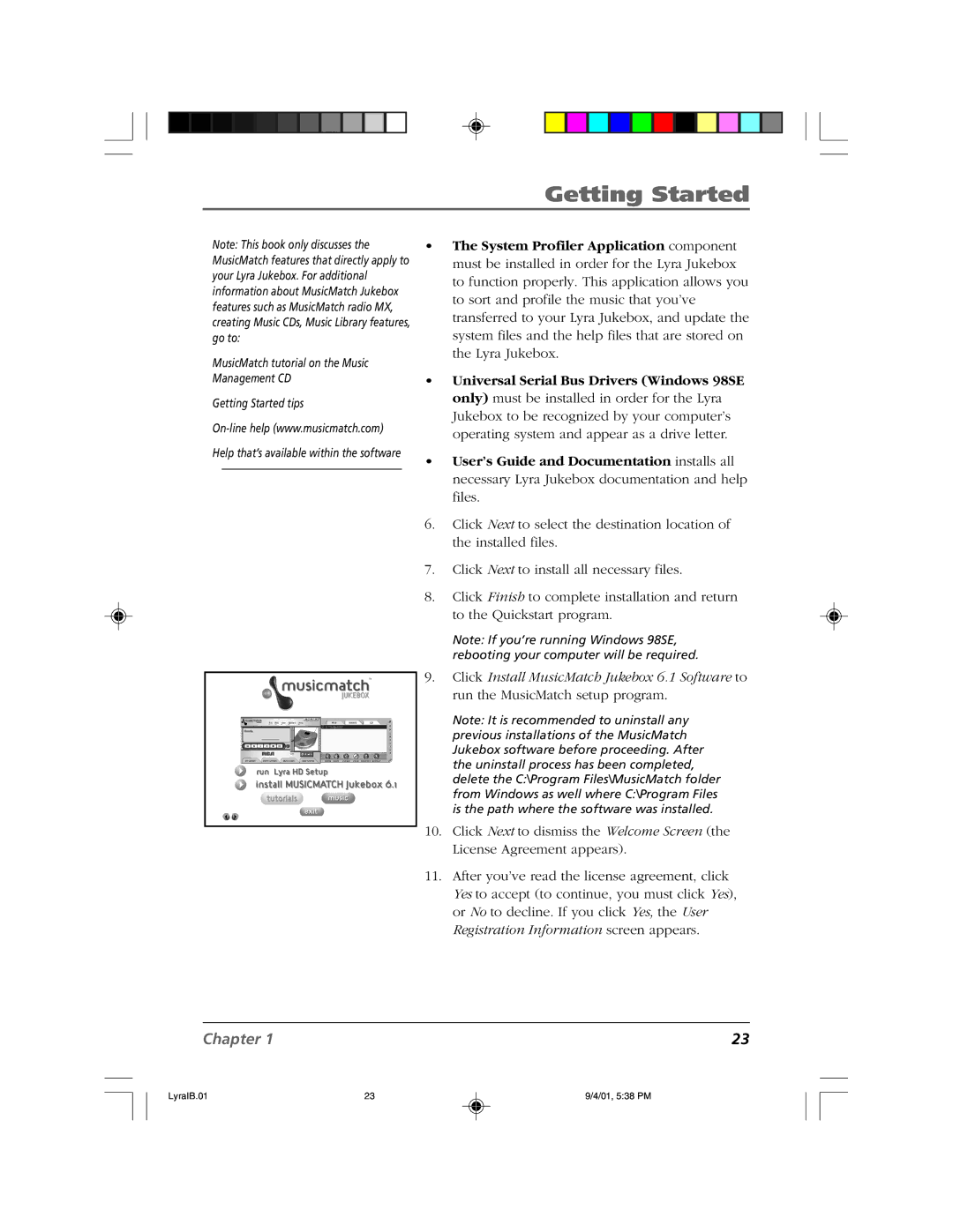 RCA RD2800 manual Help that’s available within the software 