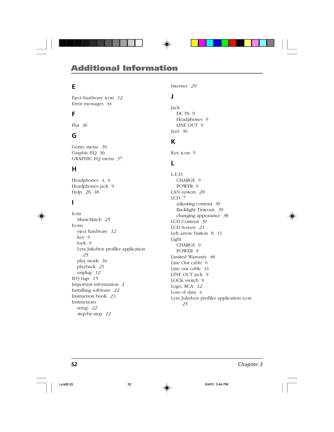 RCA RD2800 manual Line OUT 