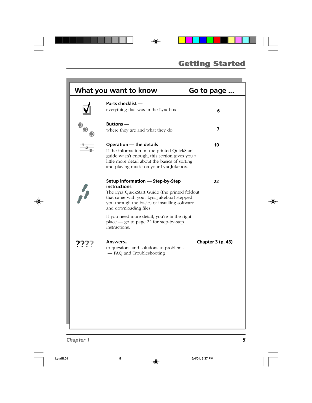 RCA RD2800 manual What you want to know, Go to 