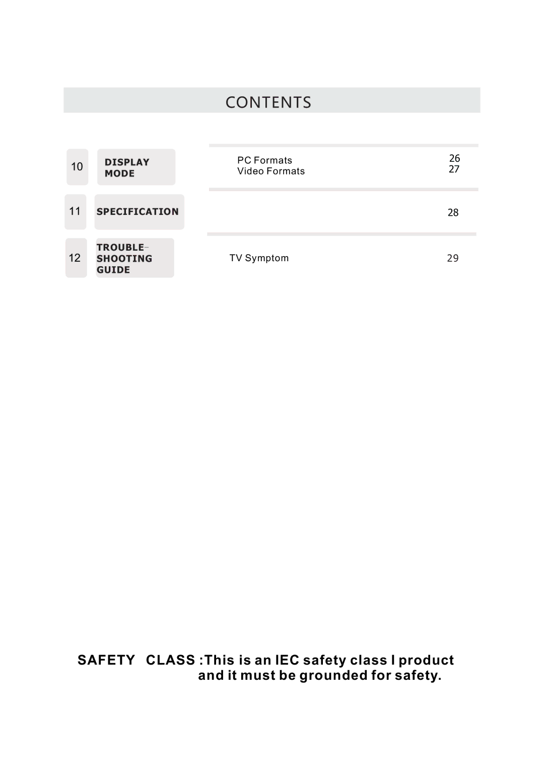 RCA RLC3255A-B instruction manual Contents 