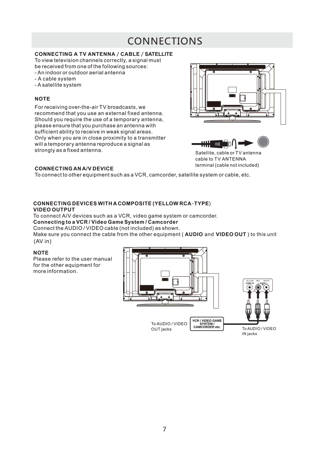 RCA RLC3708A-B manual 