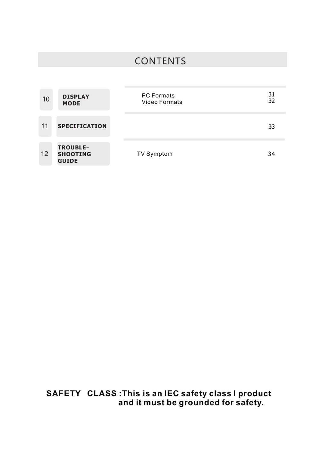 RCA RLC3708A-B manual Contents 