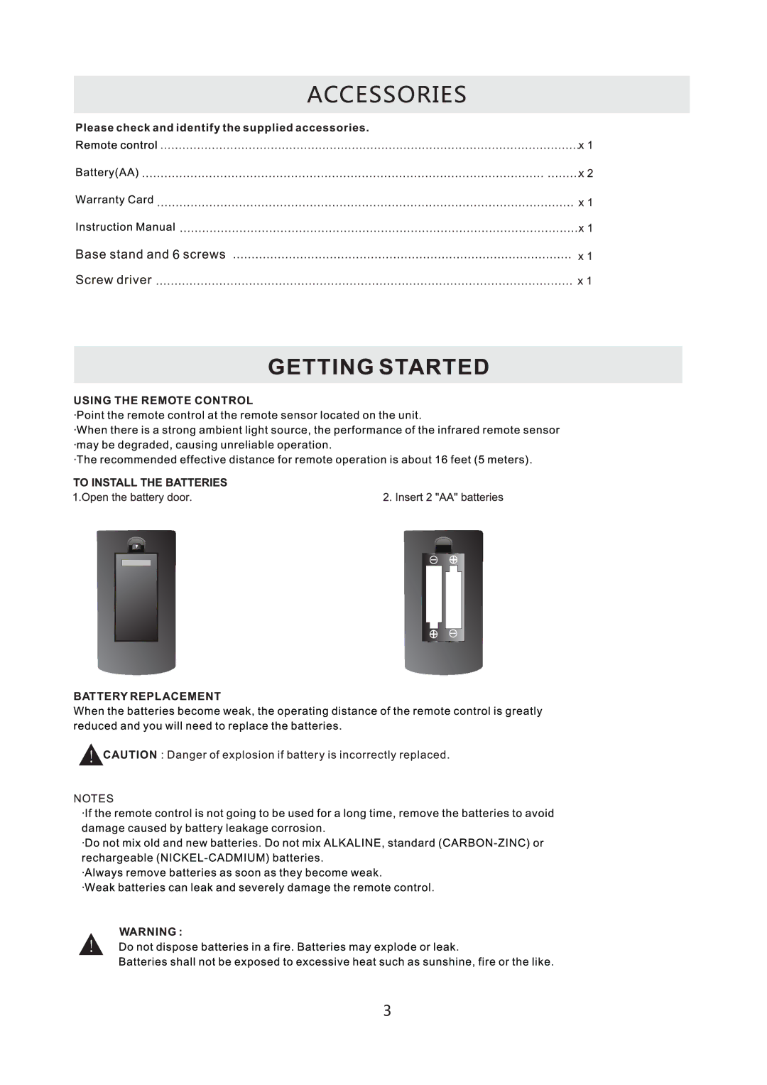 RCA RLC3708A-B manual 