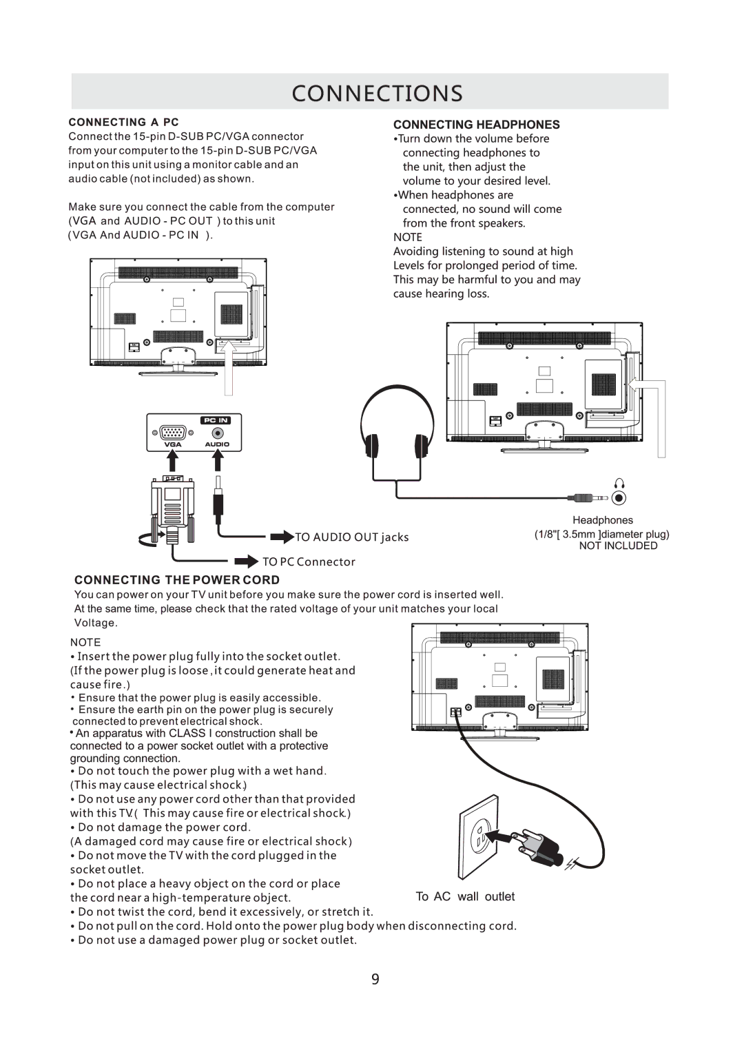 RCA RLED4778A manual 