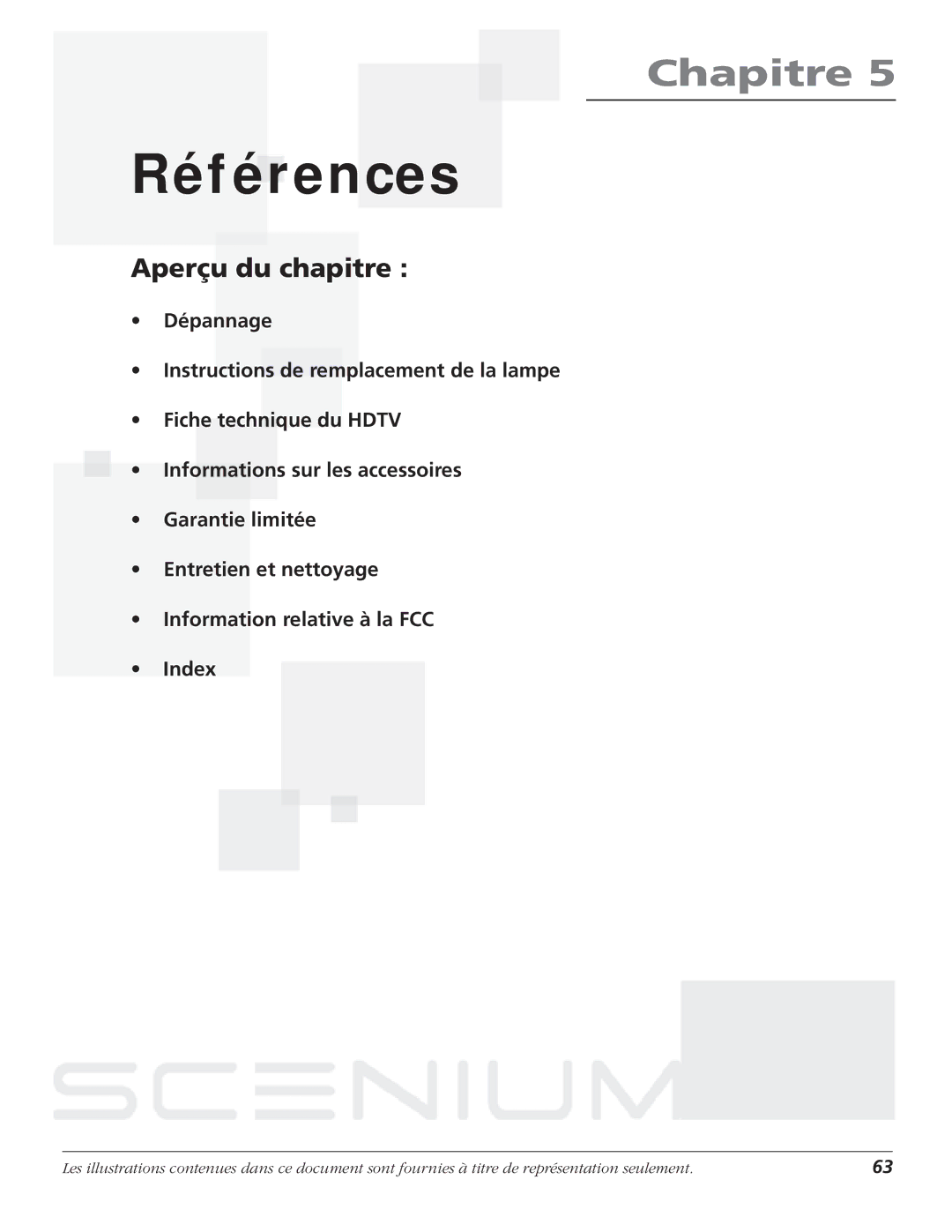 RCA S+4K manual Références 