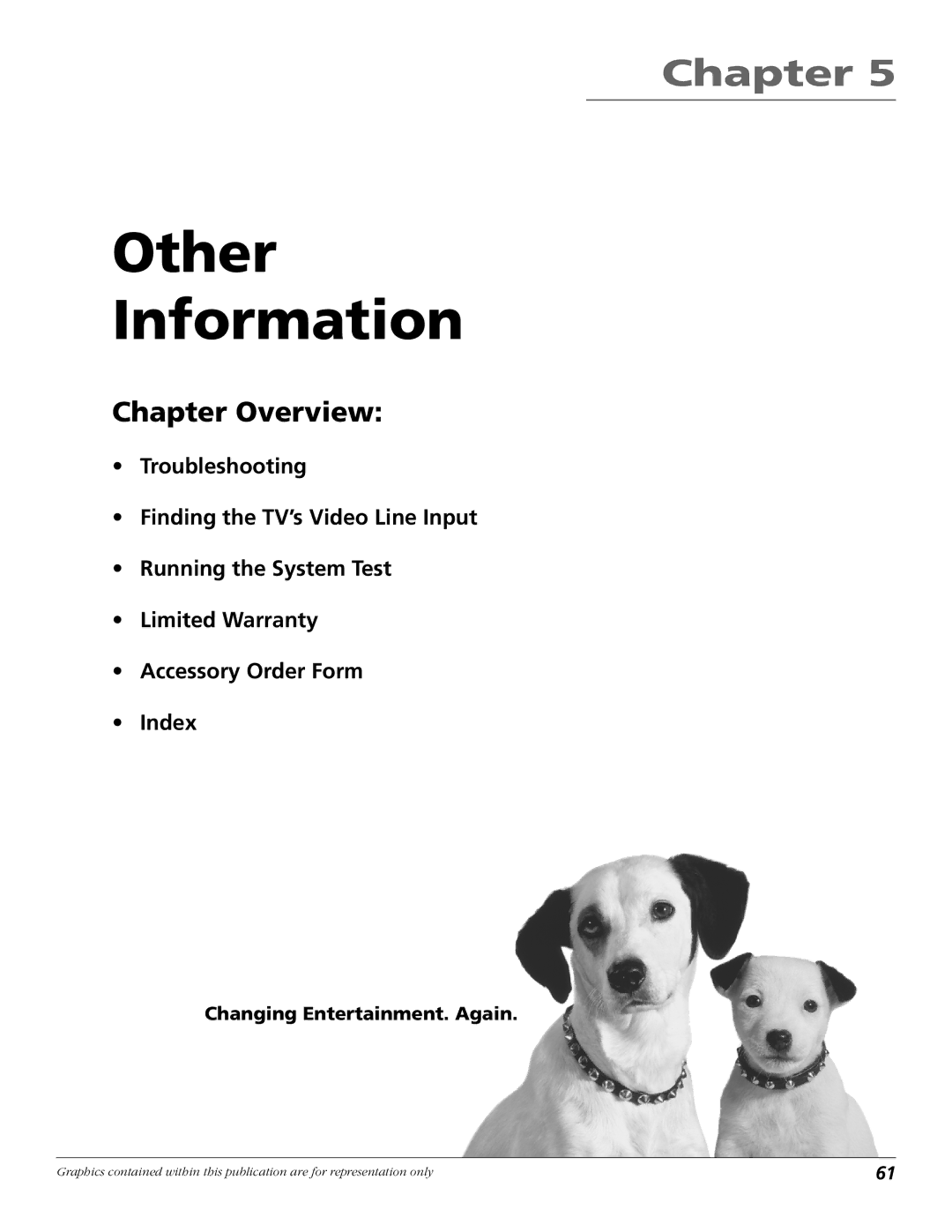 RCA Satellite TV System manual Other Information 