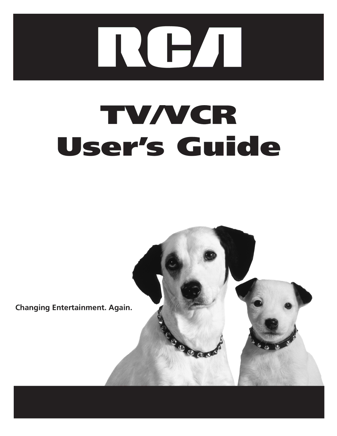 RCA T25208 manual Tv/Vcr, Changing Entertainment. Again 