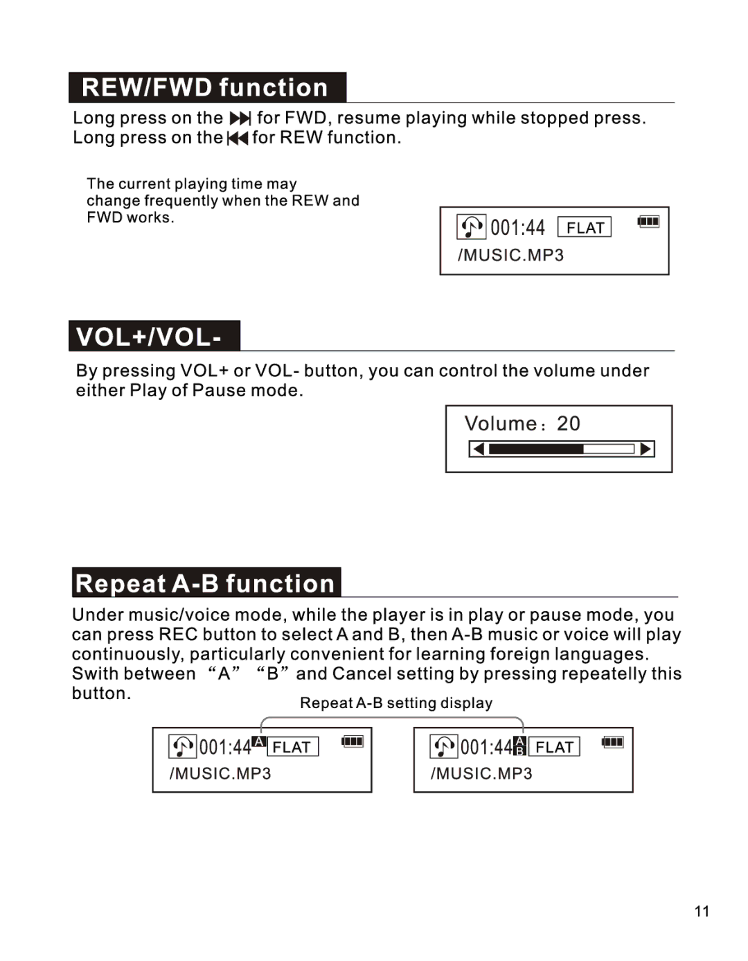 RCA TH103, TH1010, TH102, TH1011 manual 