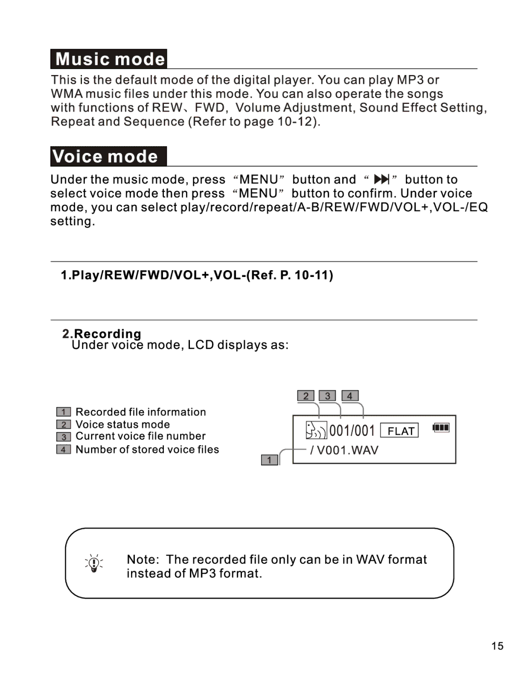 RCA TH1010, TH102, TH1011, TH103 manual 