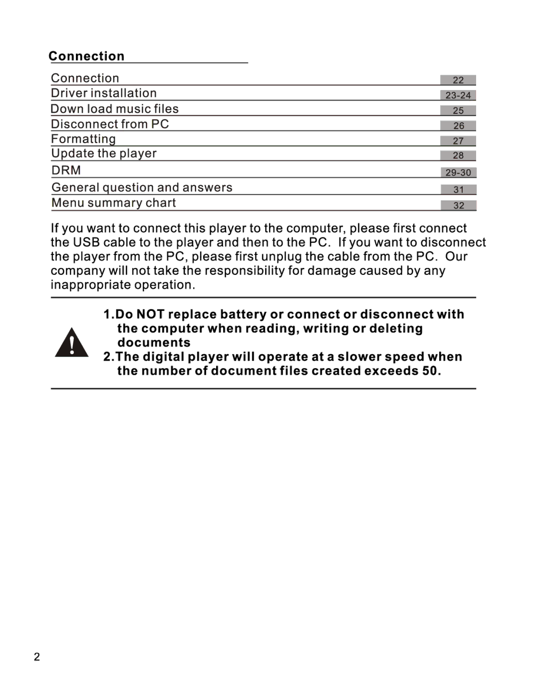 RCA TH1010, TH102, TH1011, TH103 manual 