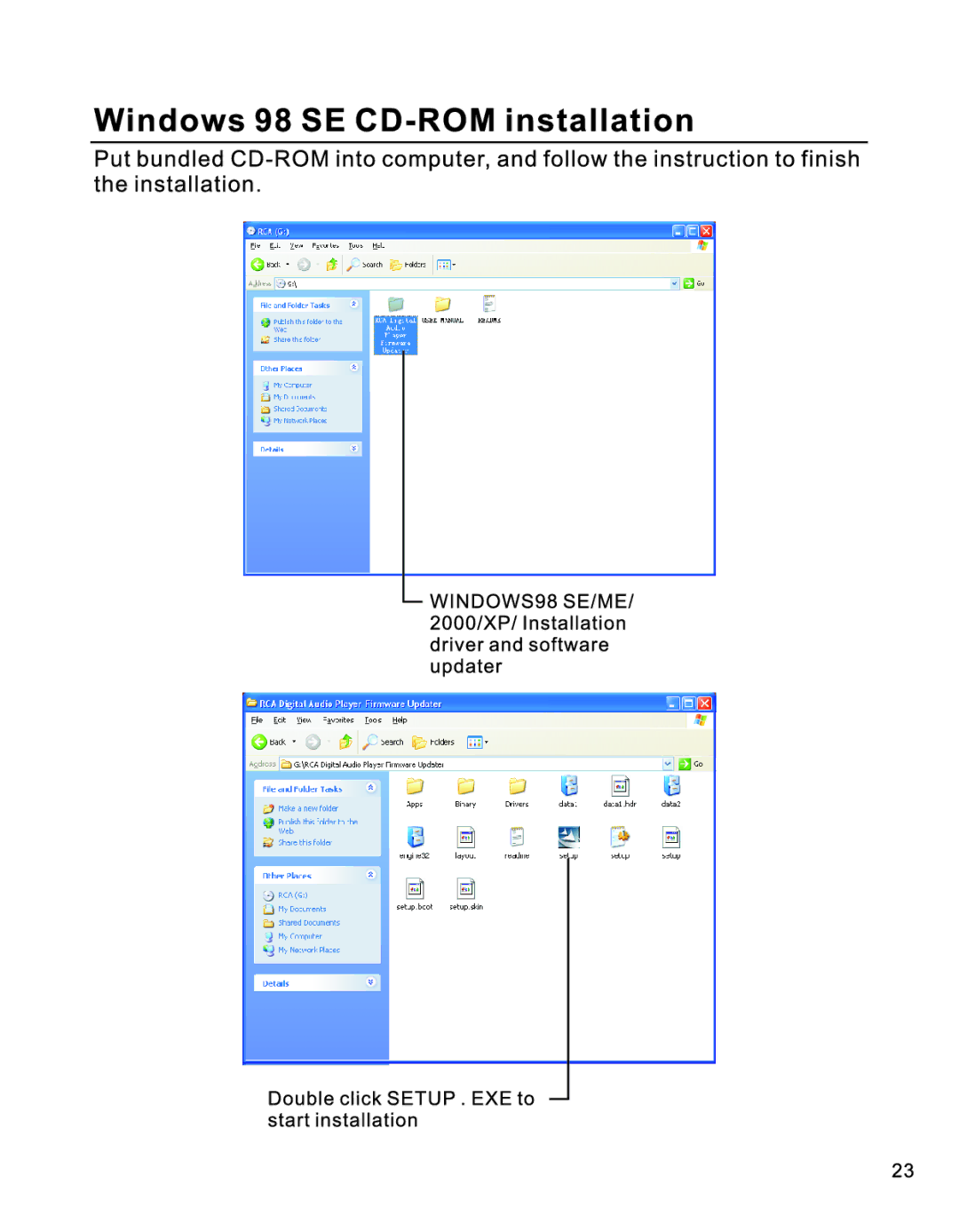 RCA TH1022, TH1012, TH1032 manual 