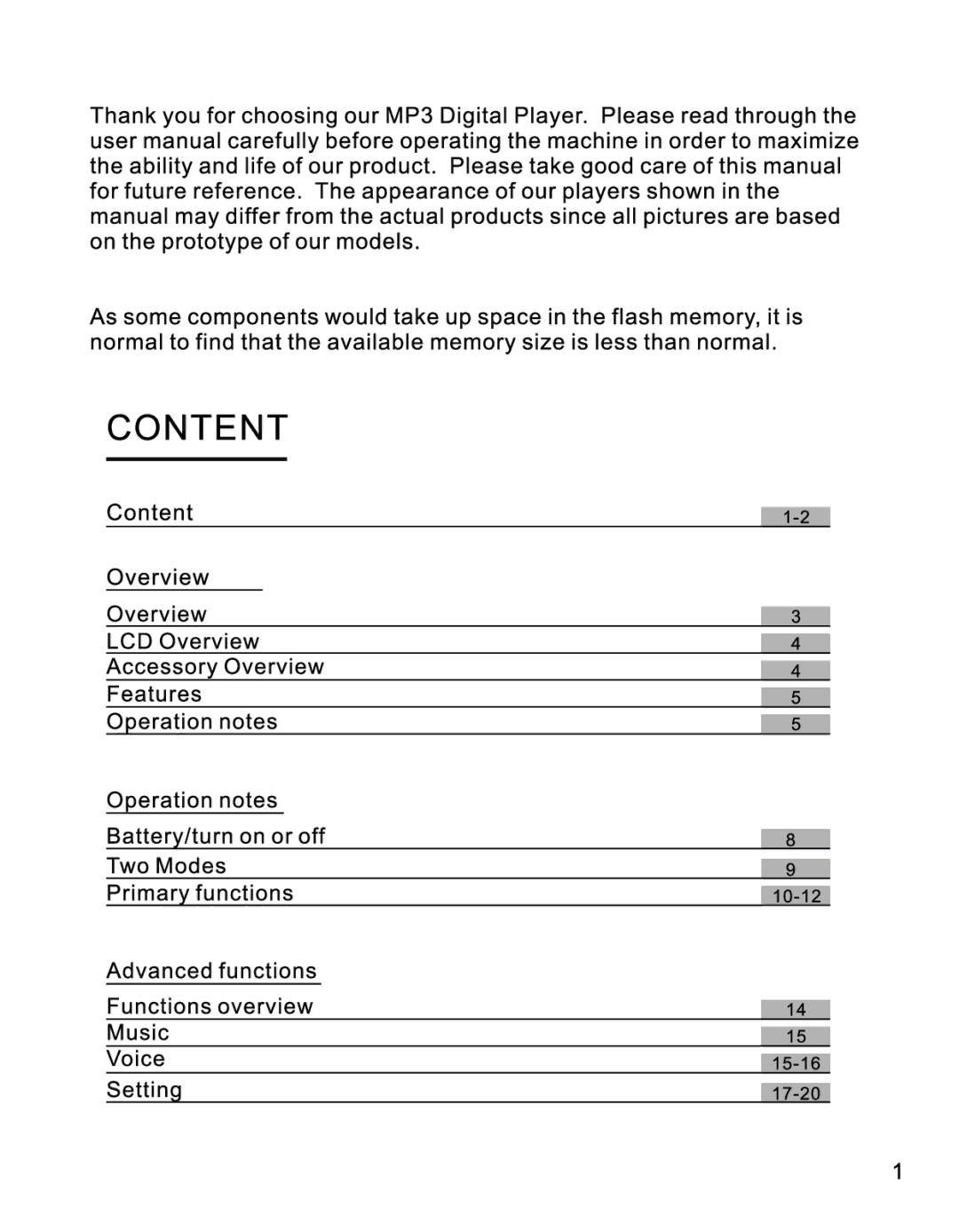 RCA TH1032, TH1012, TH1022 manual 