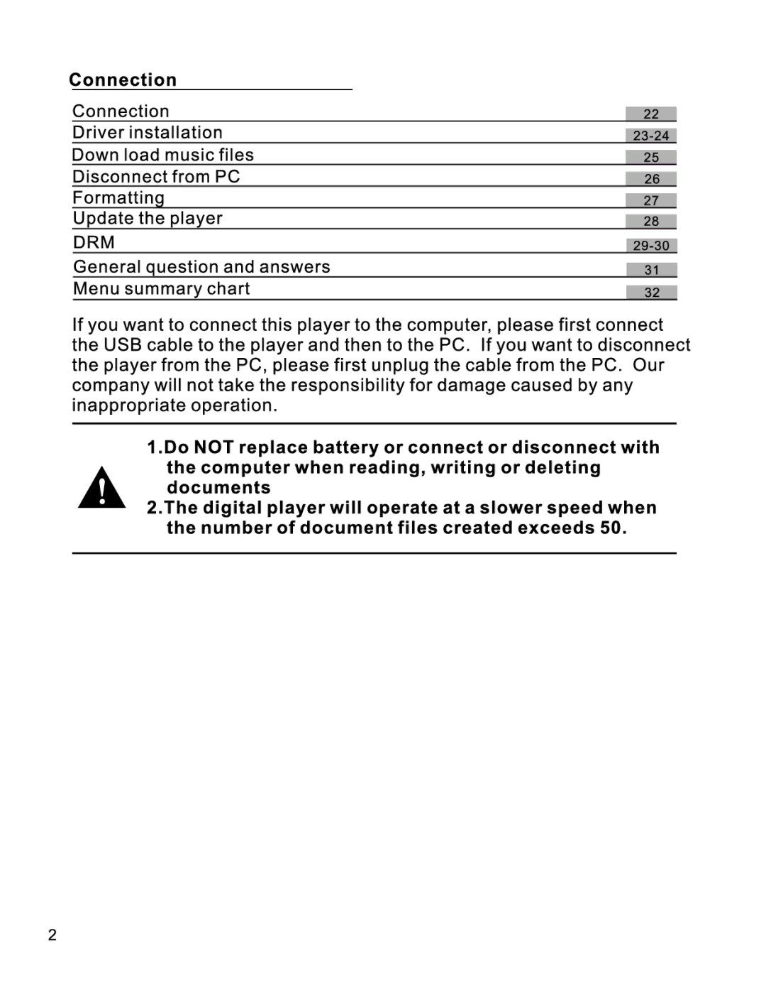 RCA TH1022, TH1012, TH1032 manual 