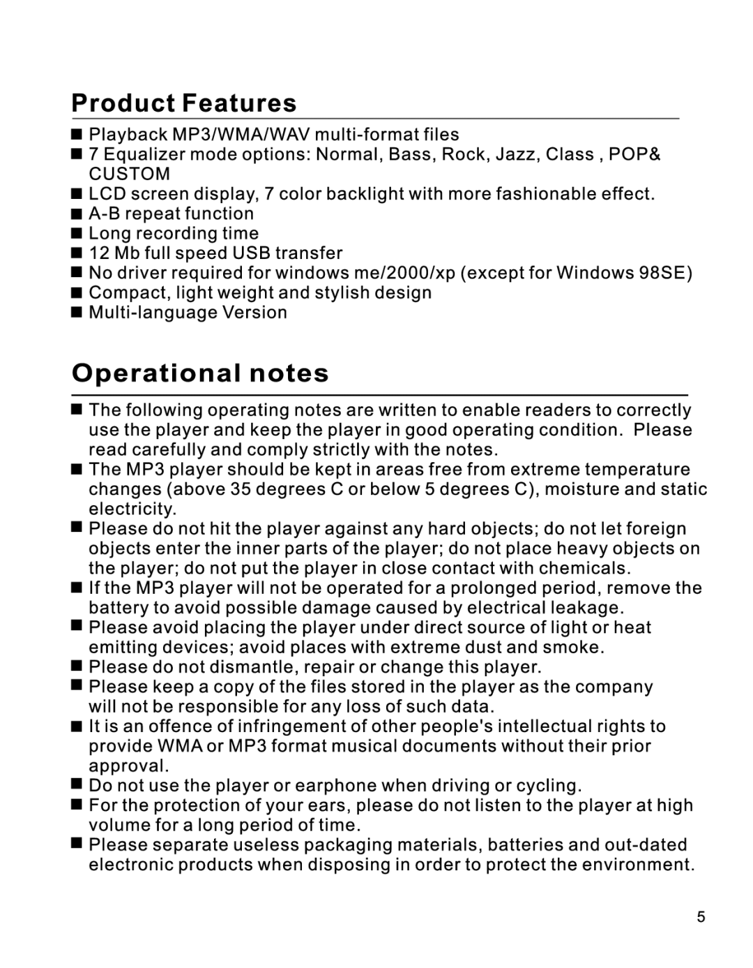 RCA TH1022, TH1012, TH1032 manual 