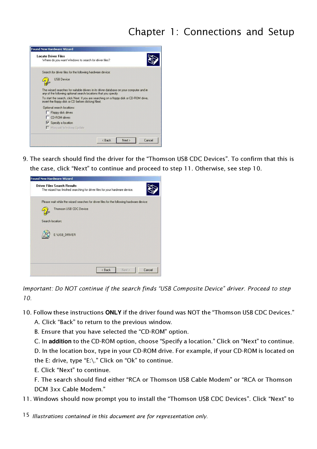 RCA THG540 user manual Connections and Setup 