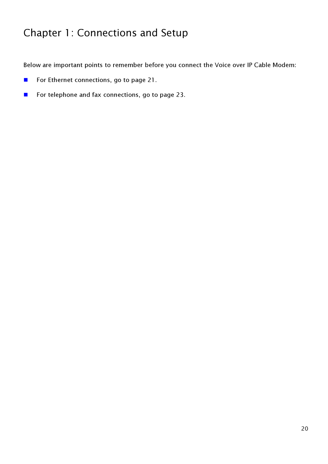 RCA THG540 user manual Connections and Setup 