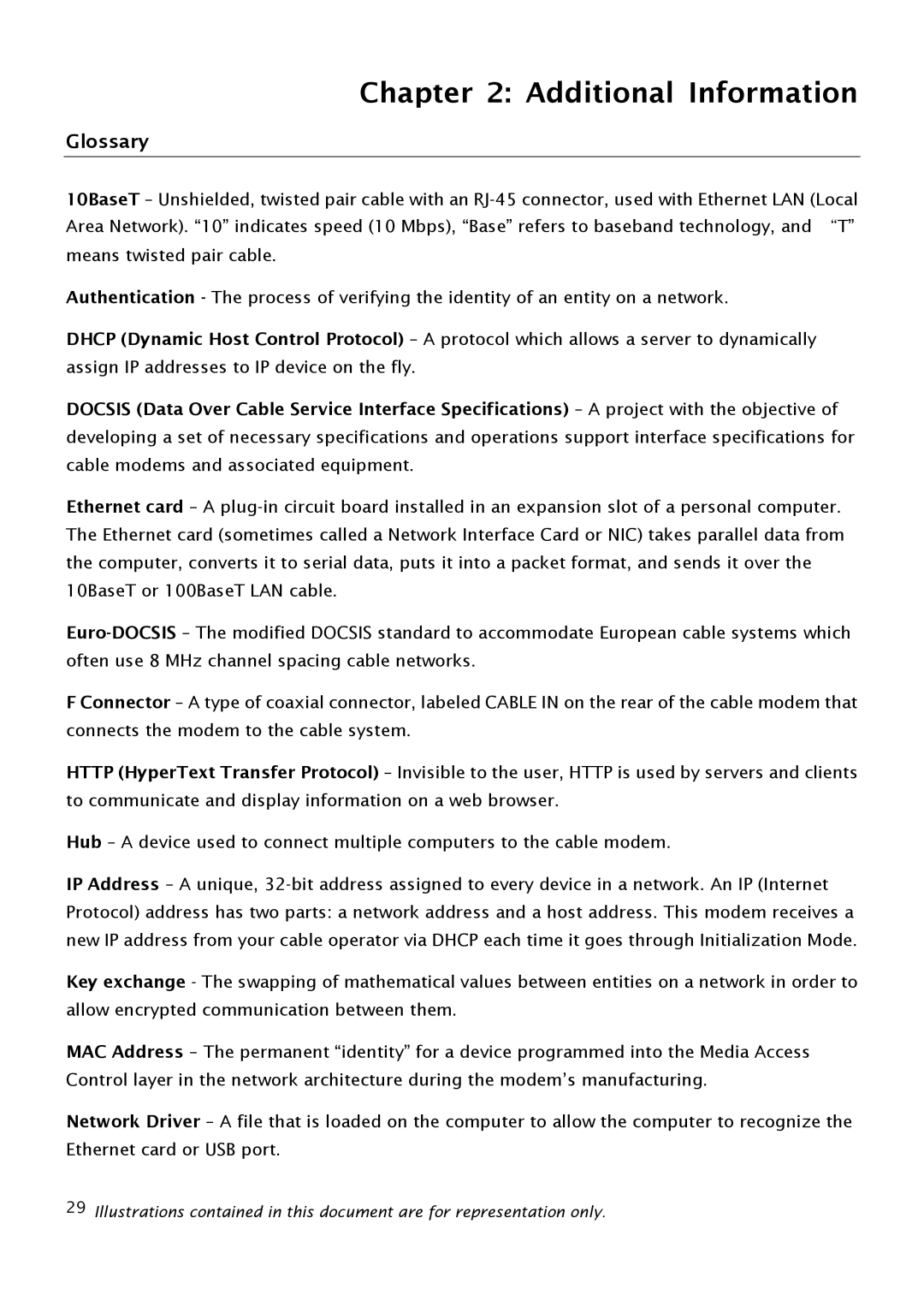 RCA THG540 user manual Glossary 