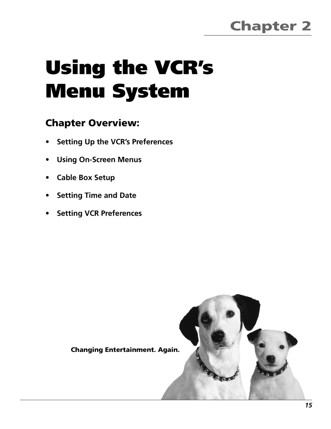 RCA VR651HF manual Using the VCR’s Menu System 