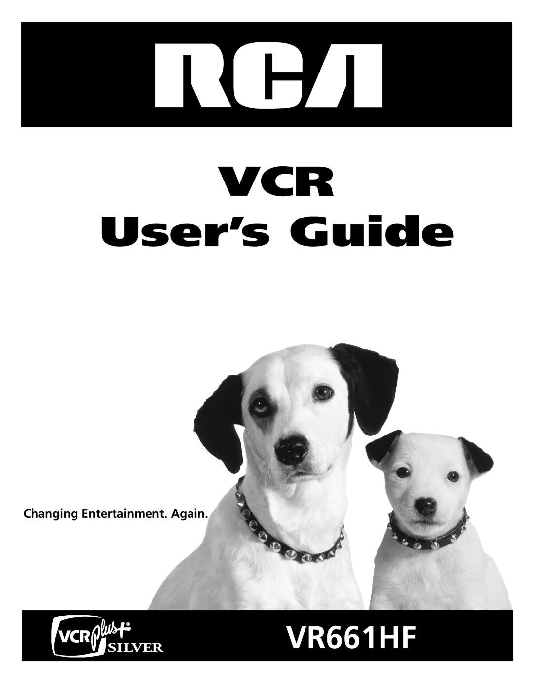 RCA VR661HF manual Vcr, Changing Entertainment. Again 