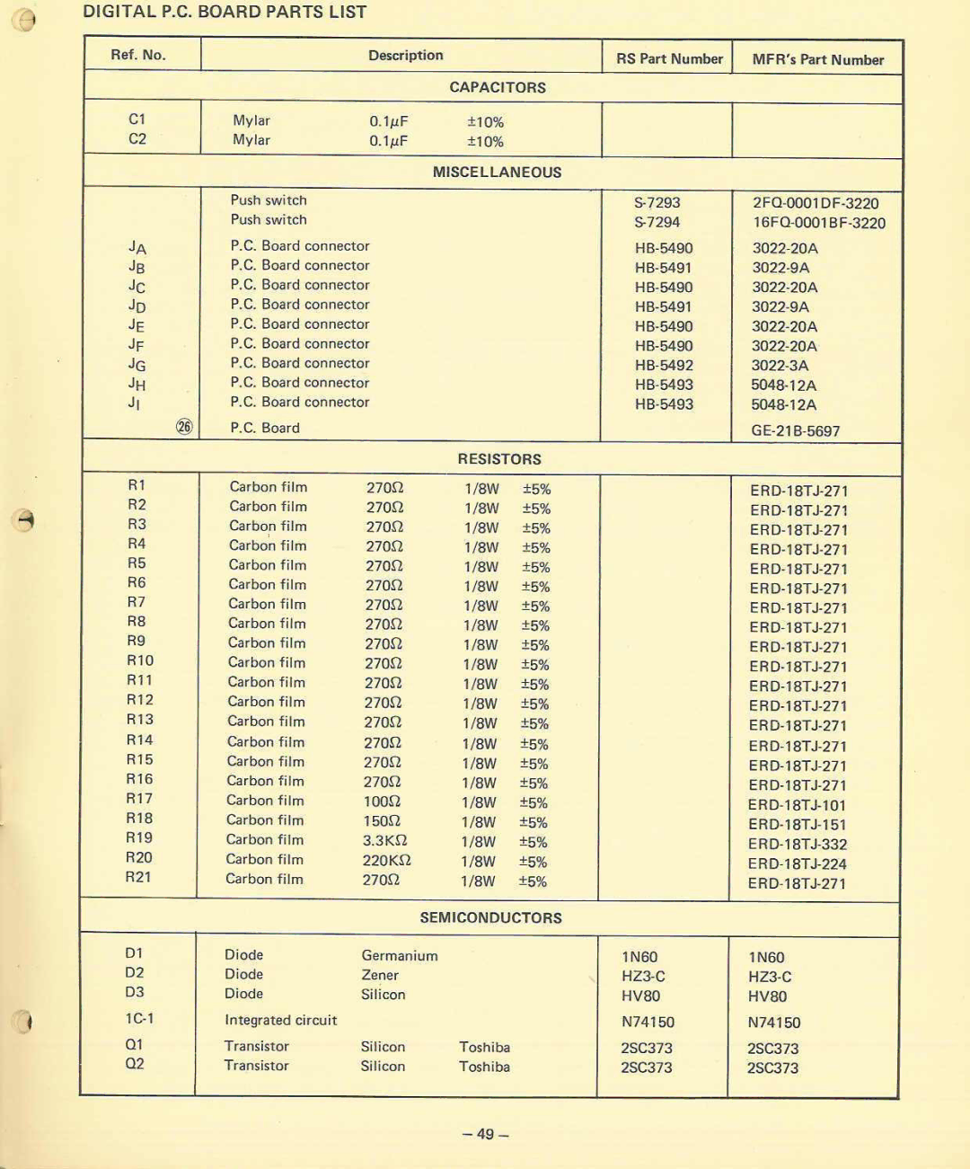 Realistic 20-110 manual 