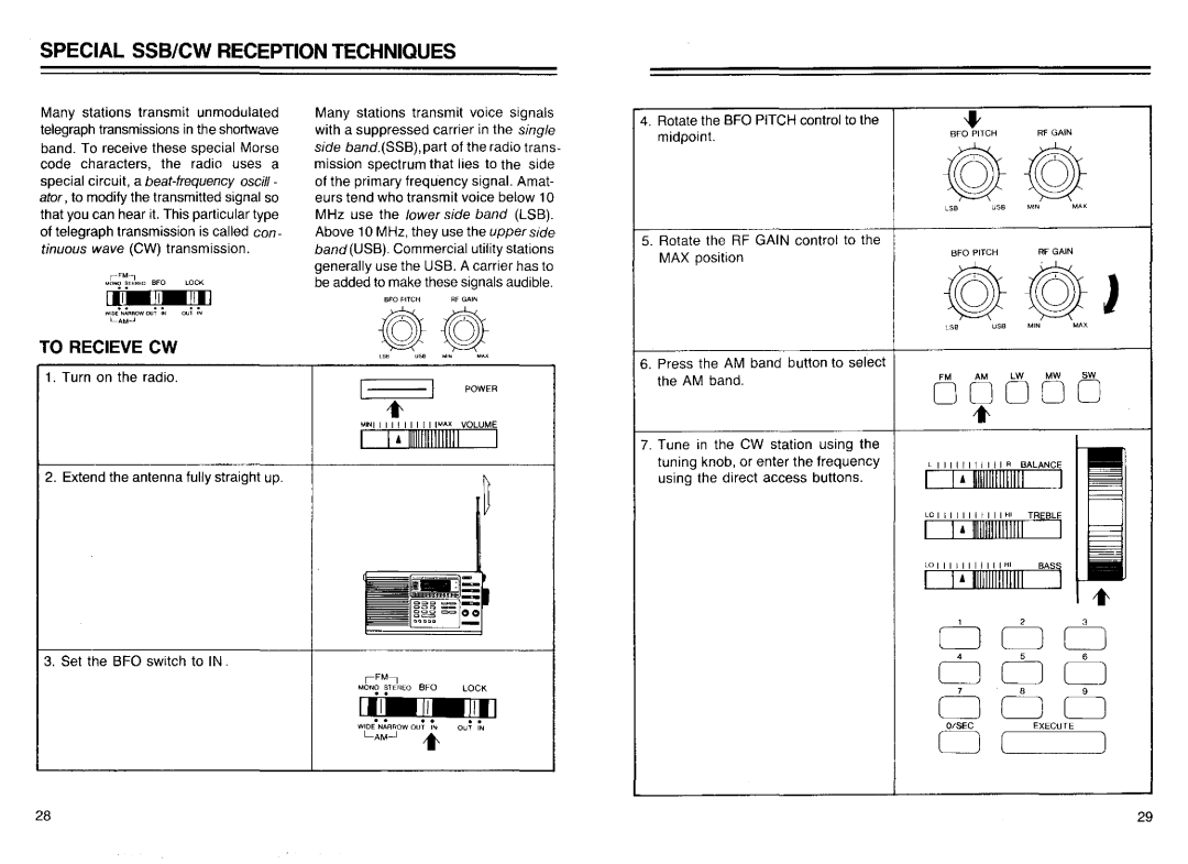 Realistic DX-440 warranty DIBmJ 