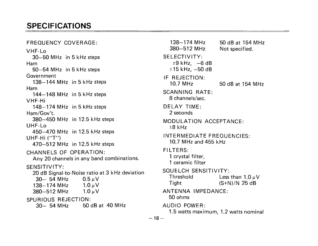 Realistic PRO-2011 manual 