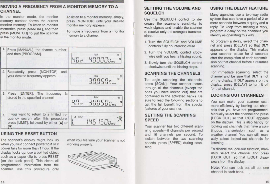 Realistic PRO-2024 manual 