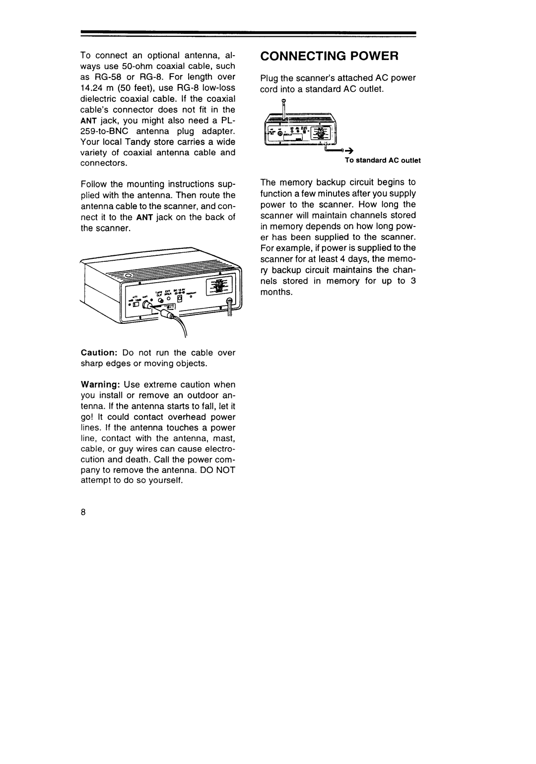 Realistic PRO-2042 manual 