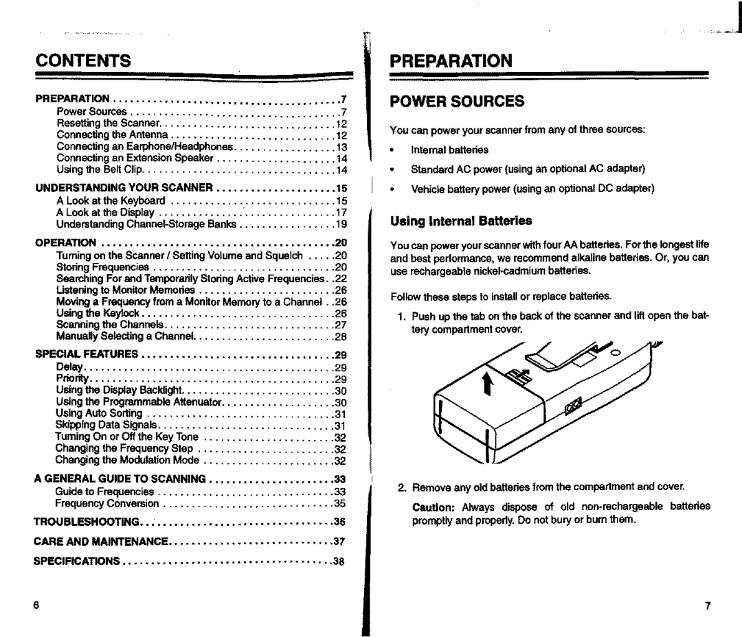 Realistic PRO-26 manual 