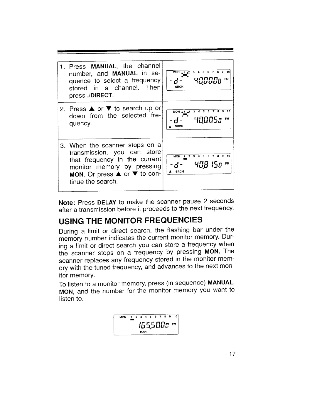 Realistic PRO-43 manual 