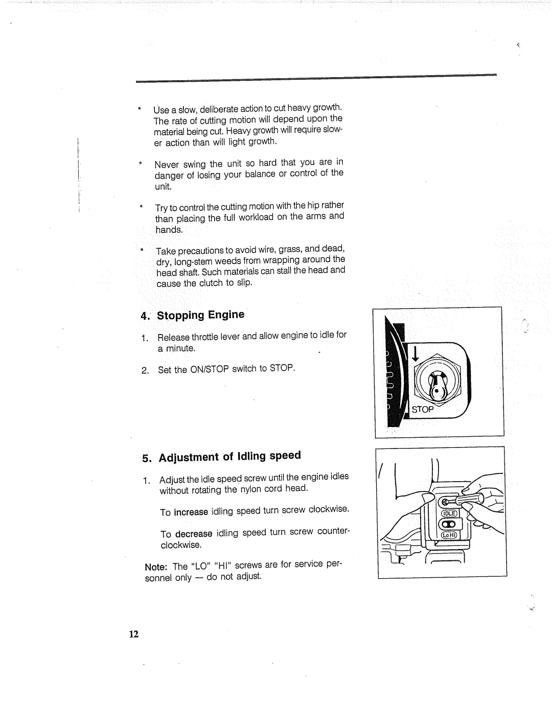 RedMax BT17 manual 