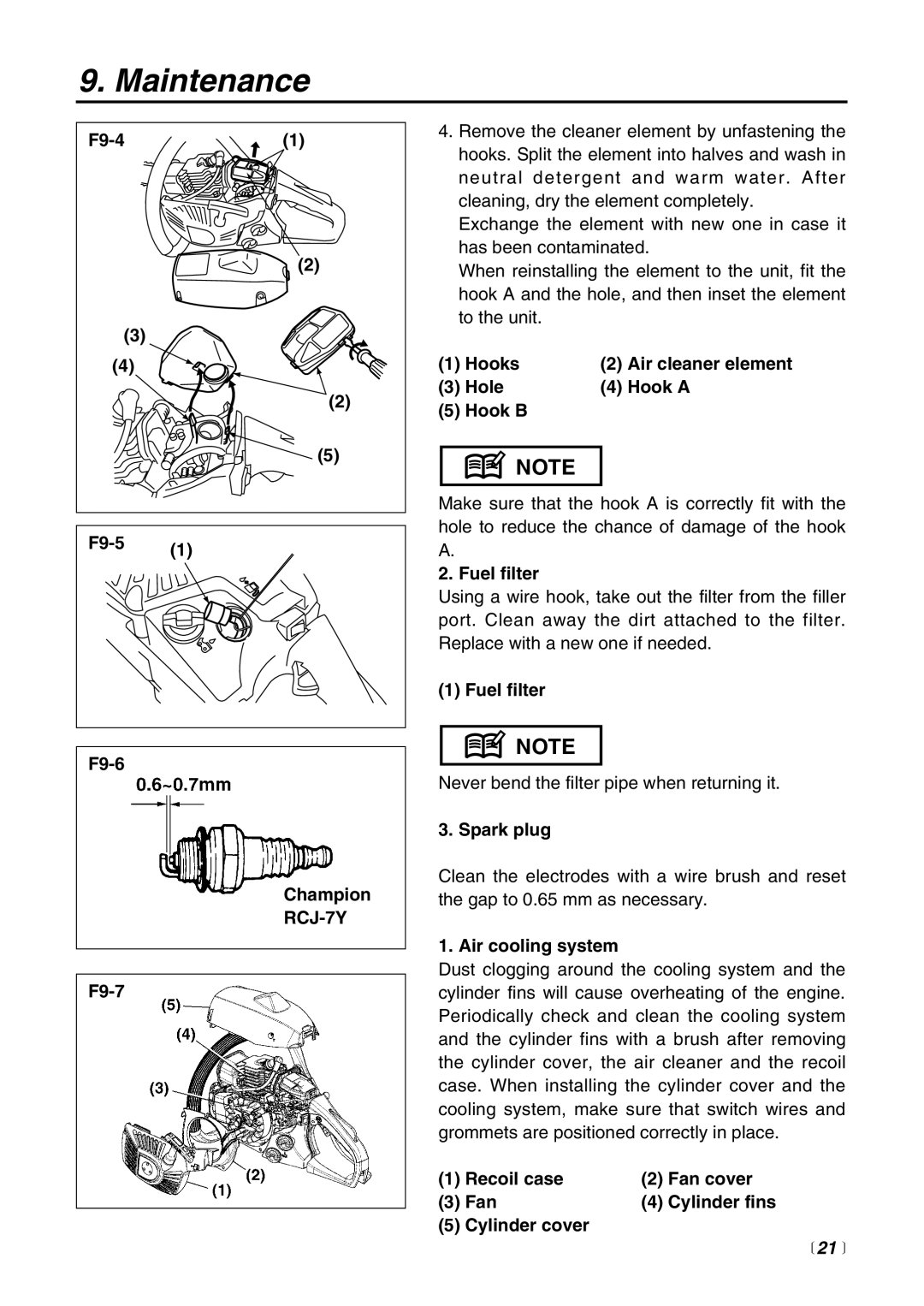 RedMax G3200EZ manual RCJ-7Y 