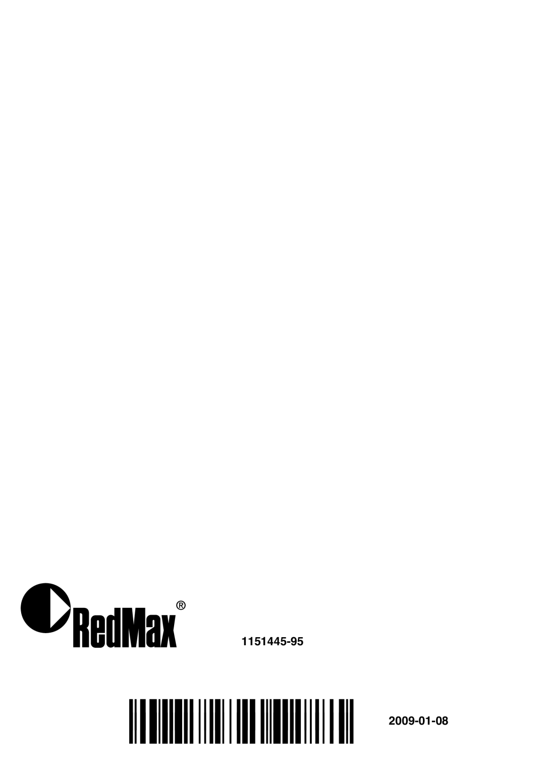 RedMax G5300 manual 1151445-95, ´z+SL¶5&¨ ´z+SL¶5&¨ 