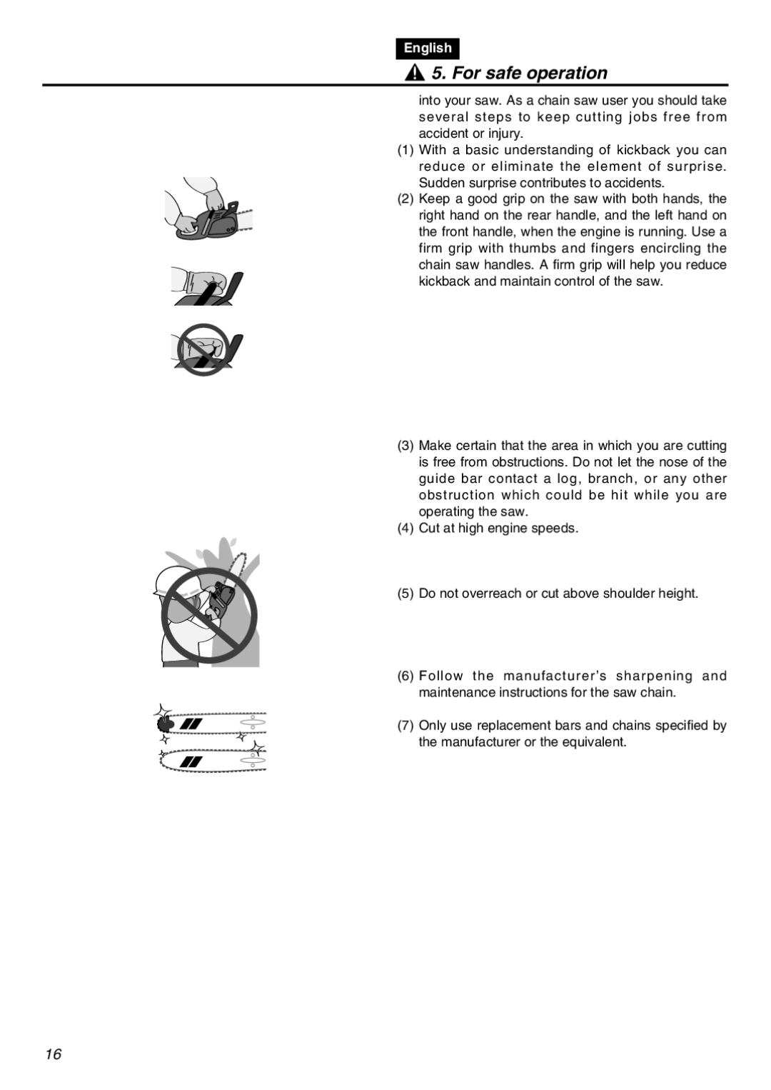 RedMax GZ400 manual For safe operation 