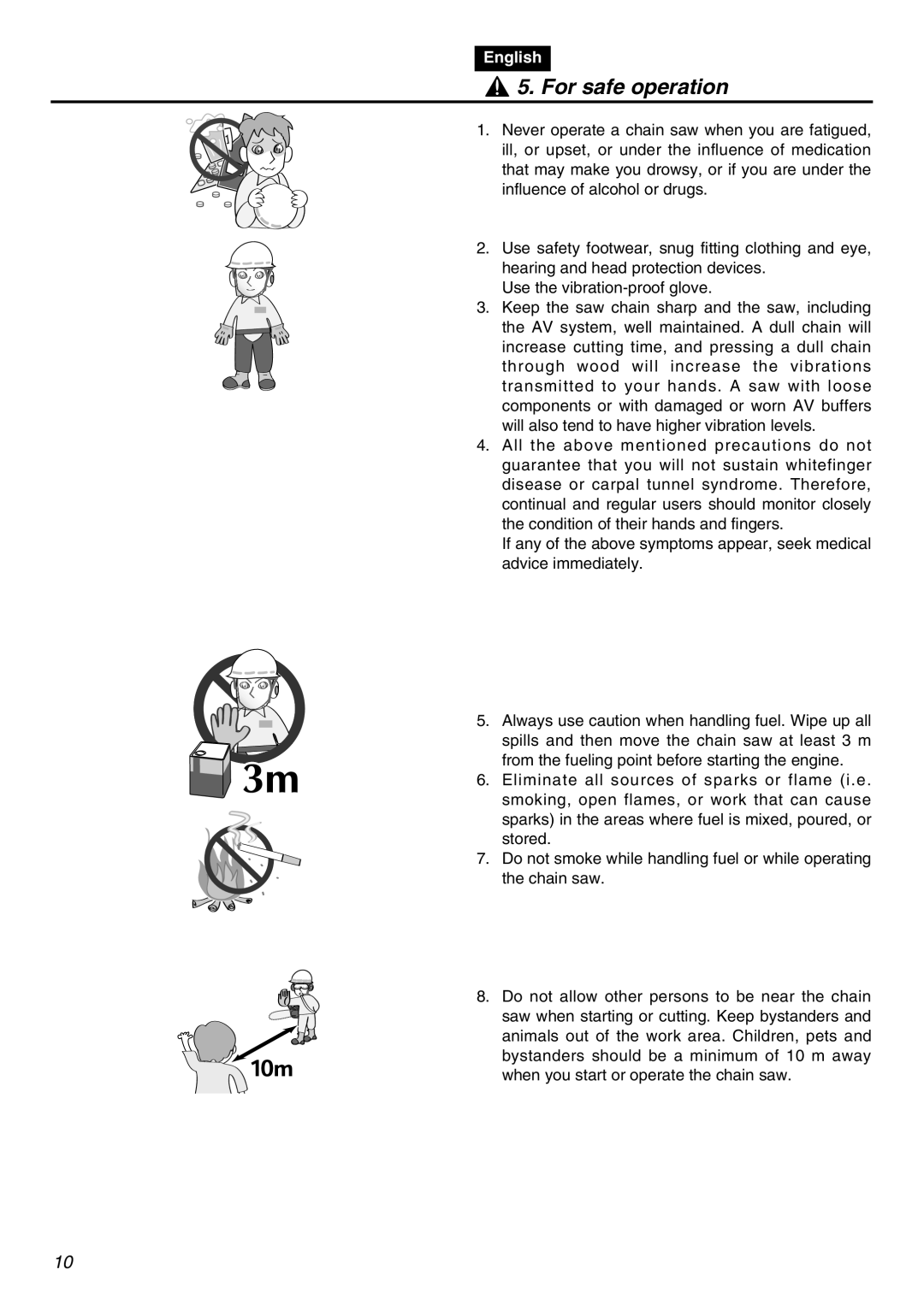 RedMax GZ4000 manual For safe operation 