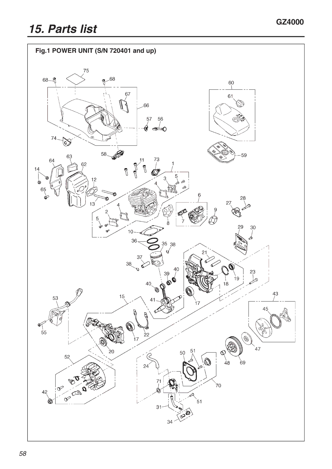 RedMax GZ4000 manual 