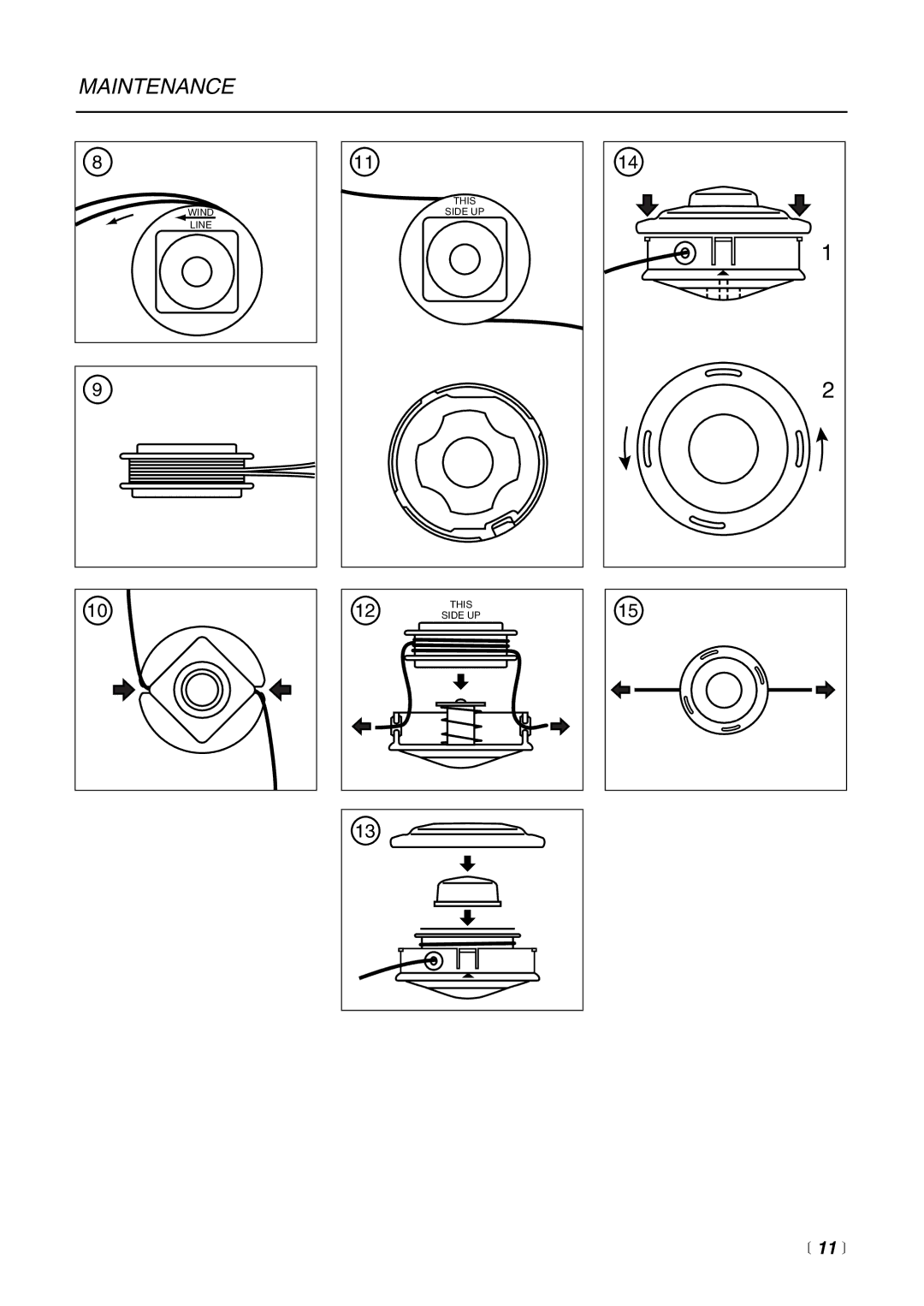 RedMax BC2200E, HE2200LDC, BC2200LDC, BT2200LDC manual  11  