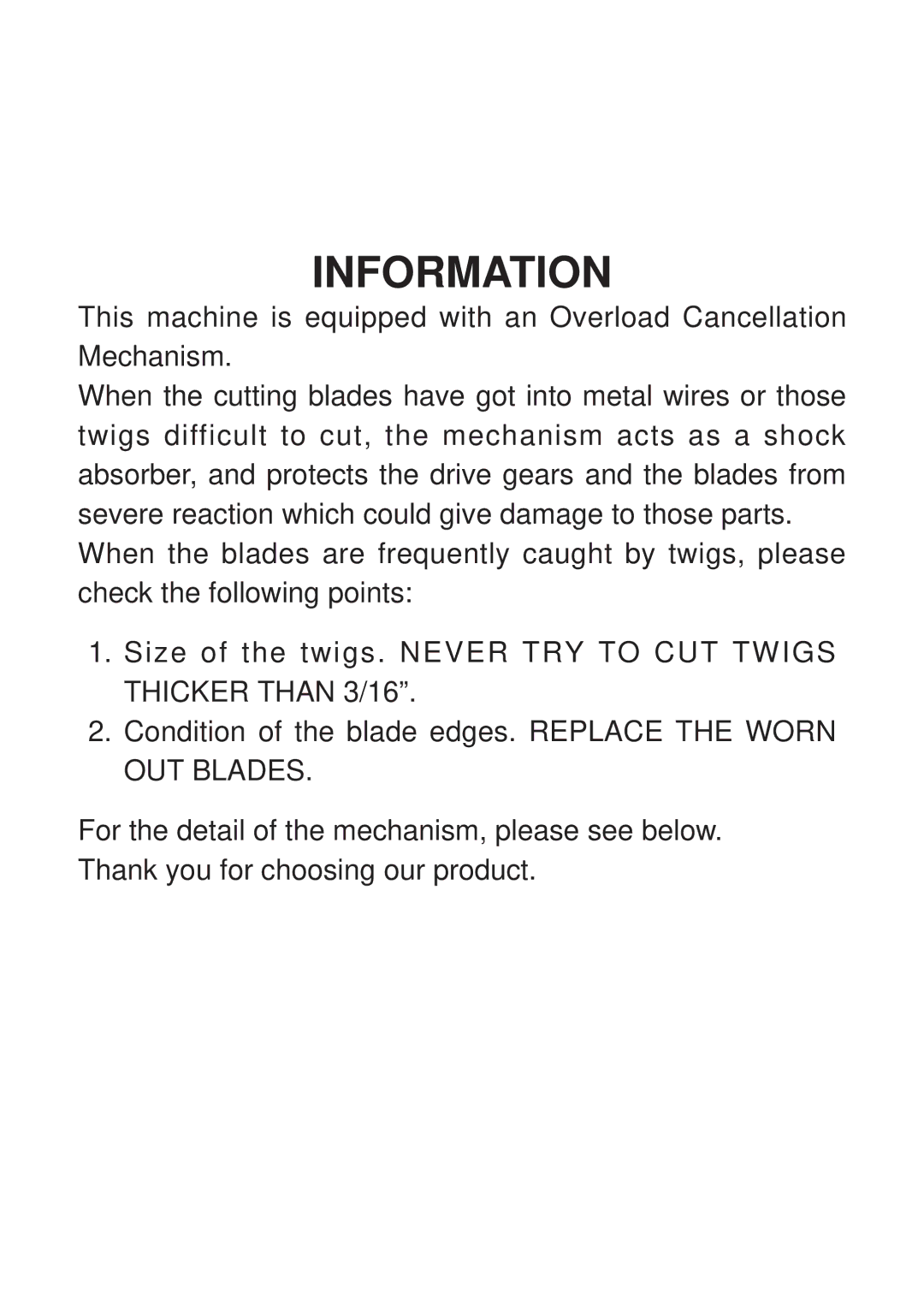 RedMax LRT2300 manual Information 