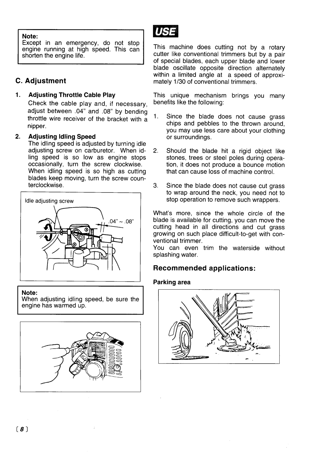 RedMax SGC2300DL manual 