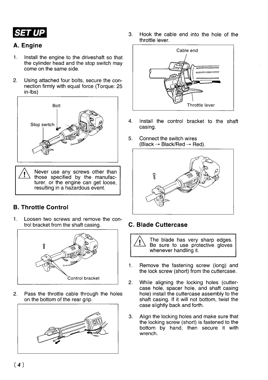 RedMax SGC2300DL manual 