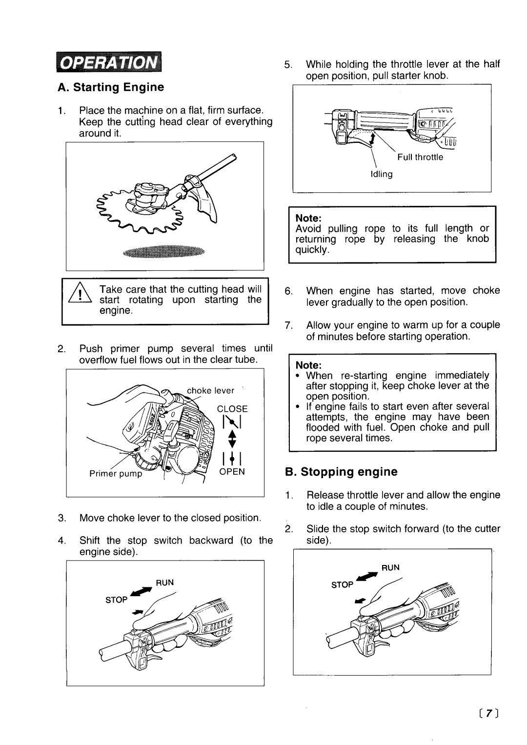 RedMax SGC2300DL manual 