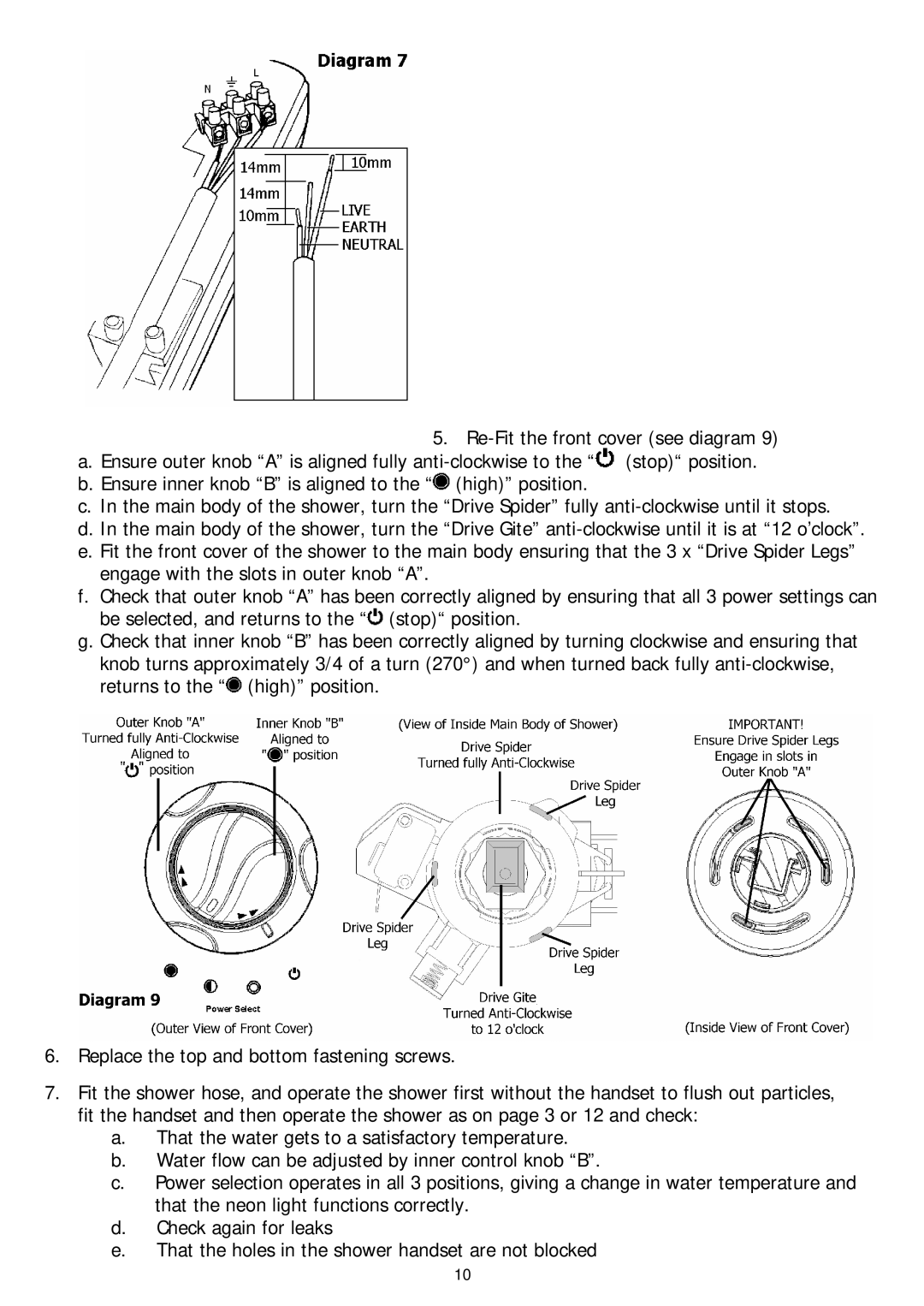 Redring 320S manual 