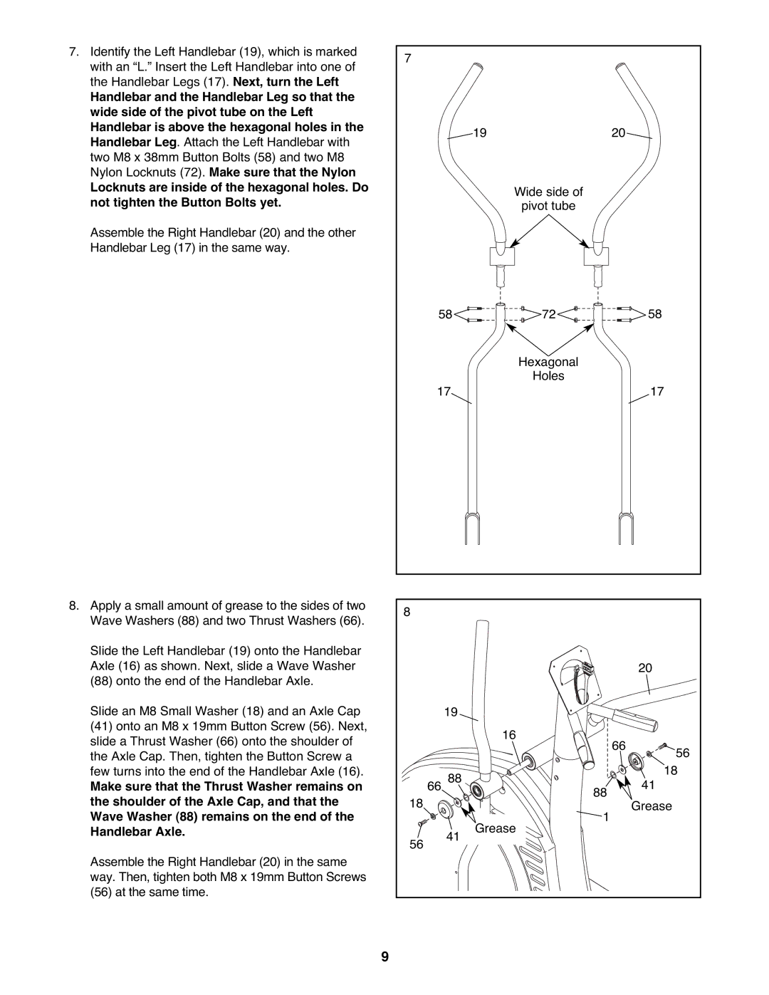 Reebok Fitness RBEL4255.1 manual 