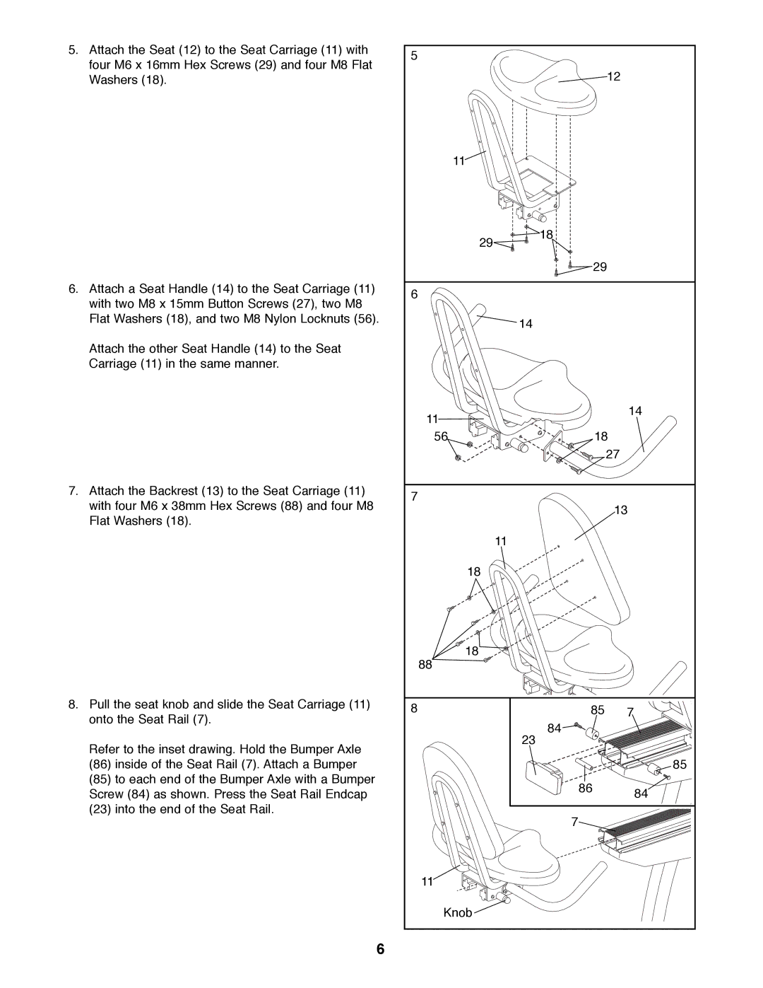 Reebok Fitness RBEX33180 manual 