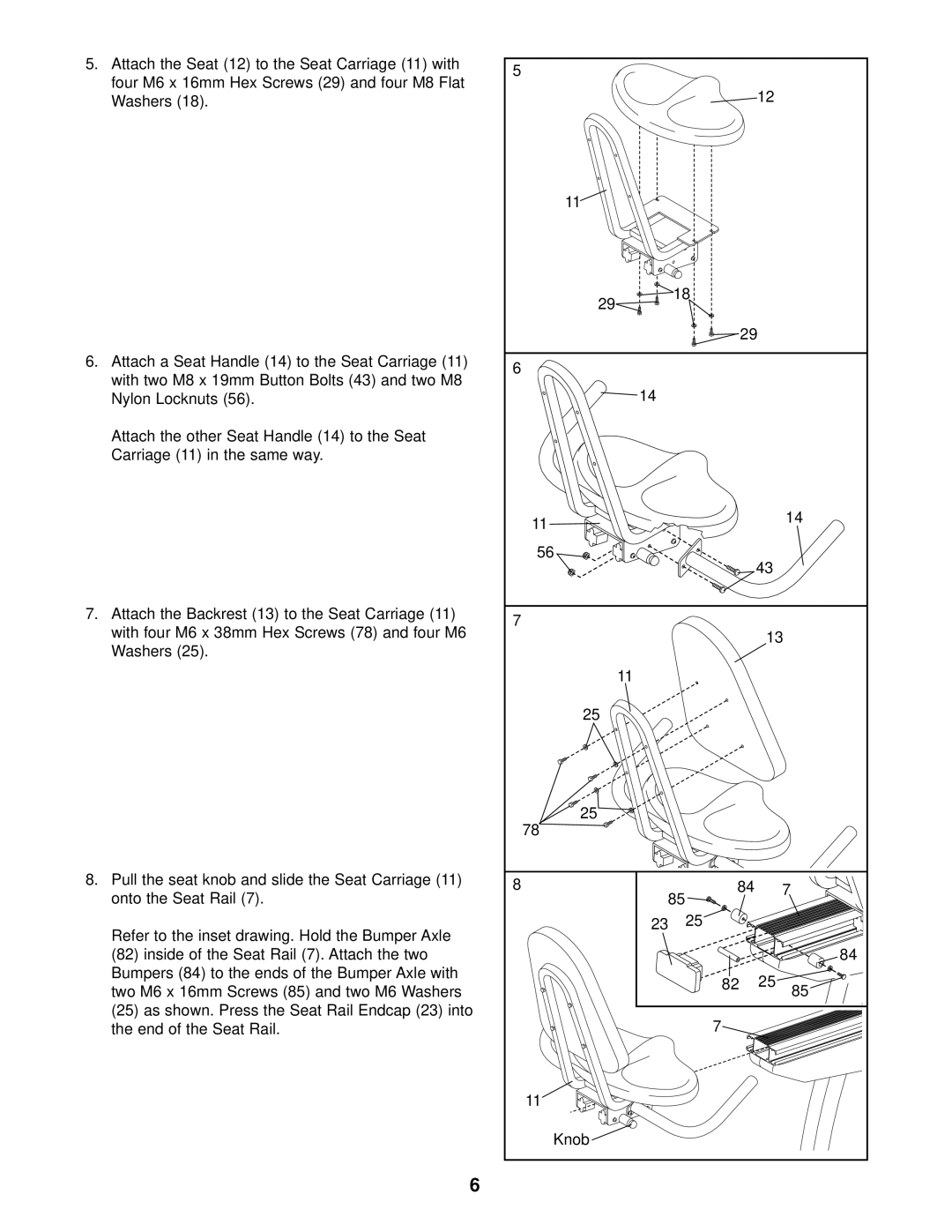 Reebok Fitness RBEX39011 manual 