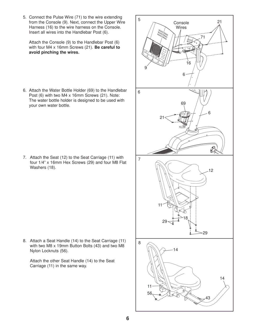 Reebok Fitness RBEX59020 manual 