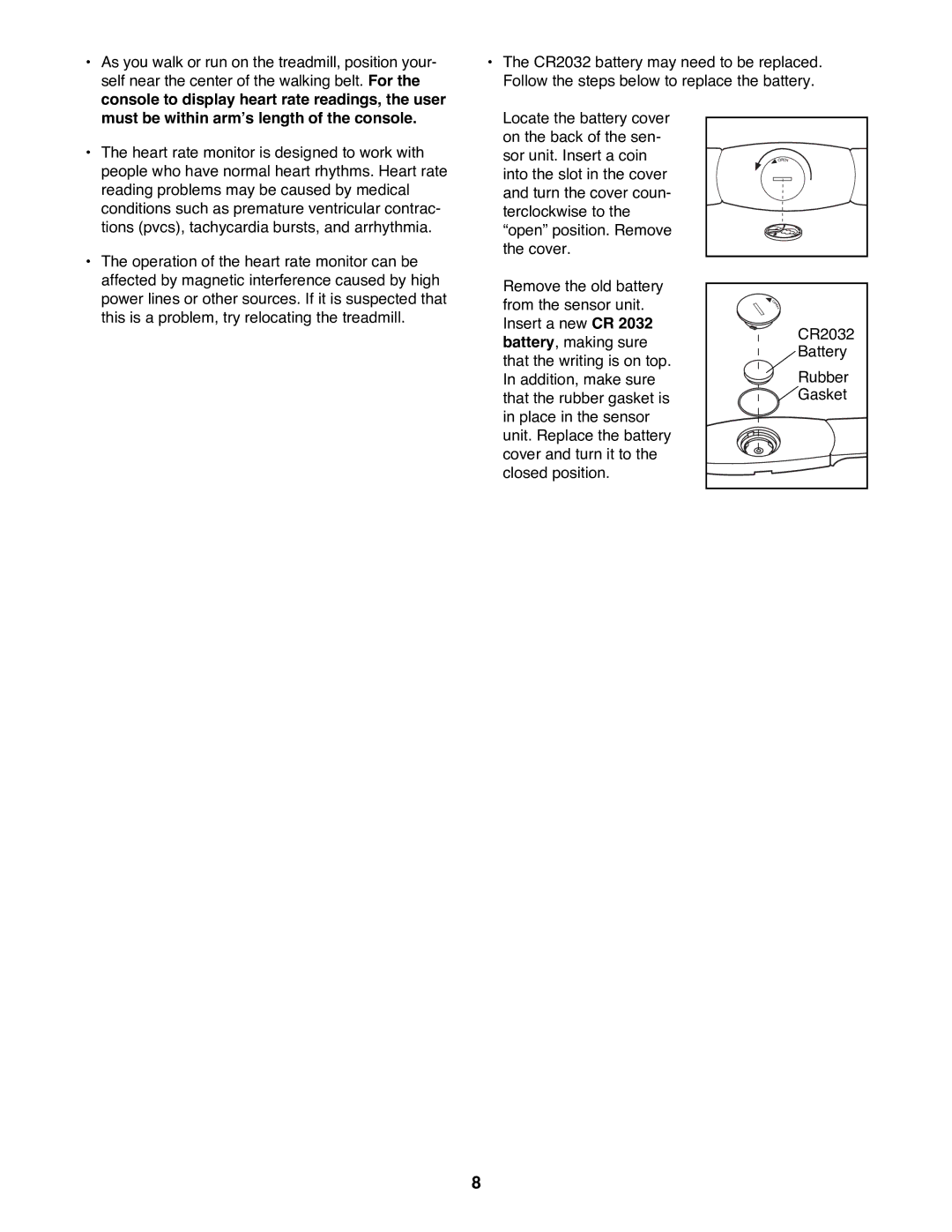 Reebok Fitness RBTL15981 manual 