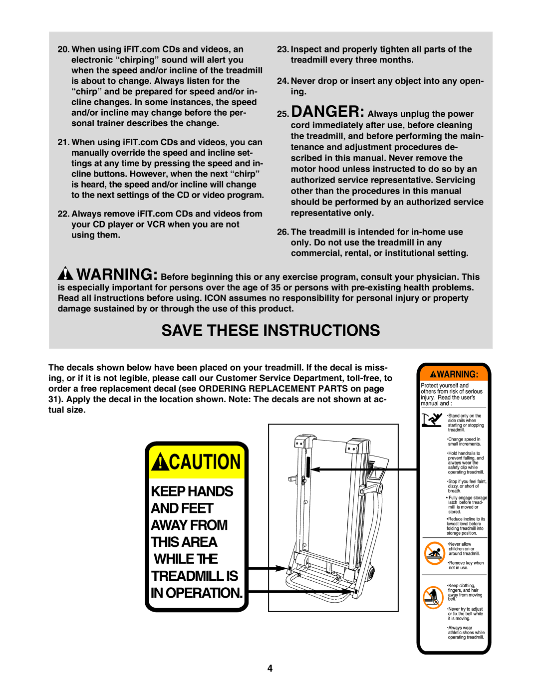 Reebok Fitness RBTL18921 manual 