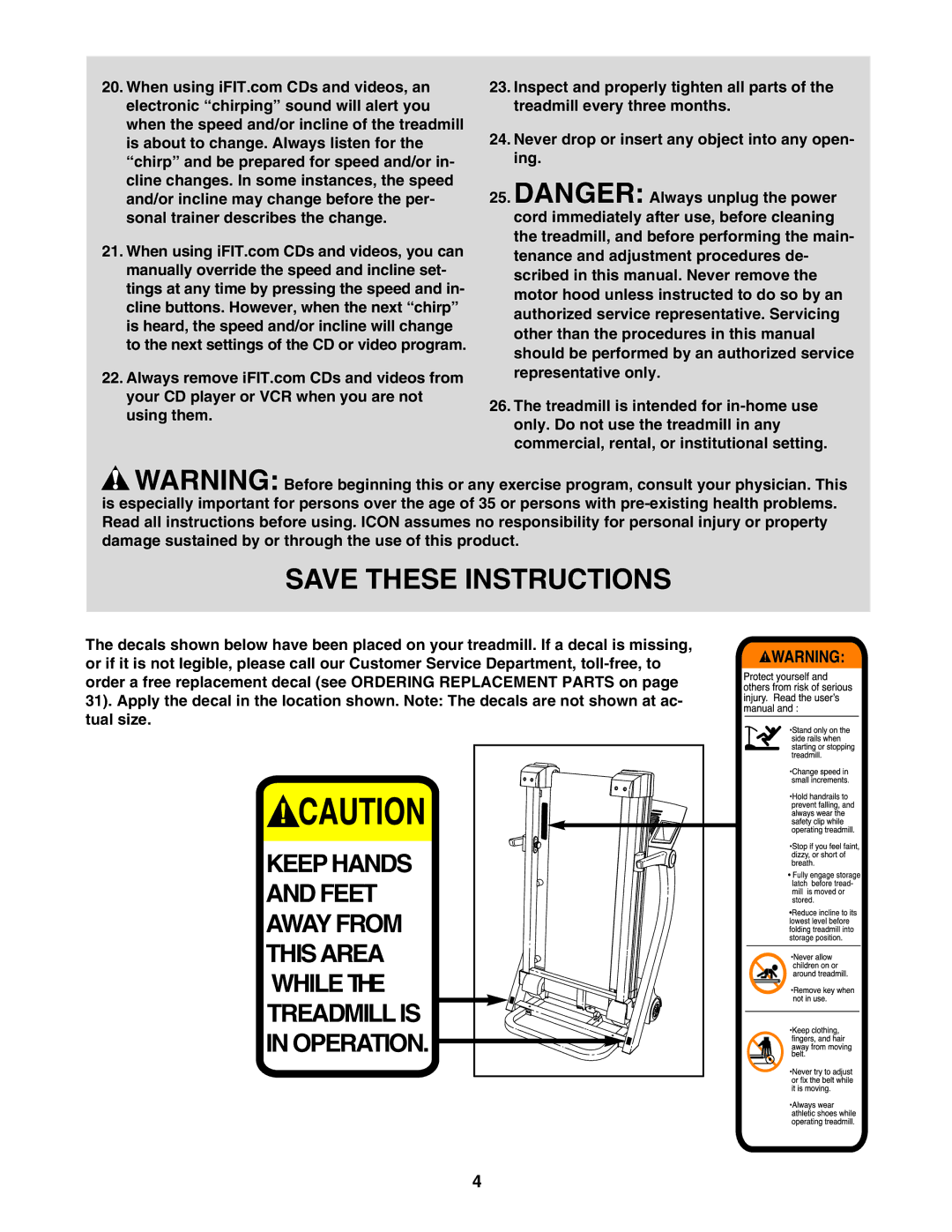 Reebok Fitness RBTL22921 manual 