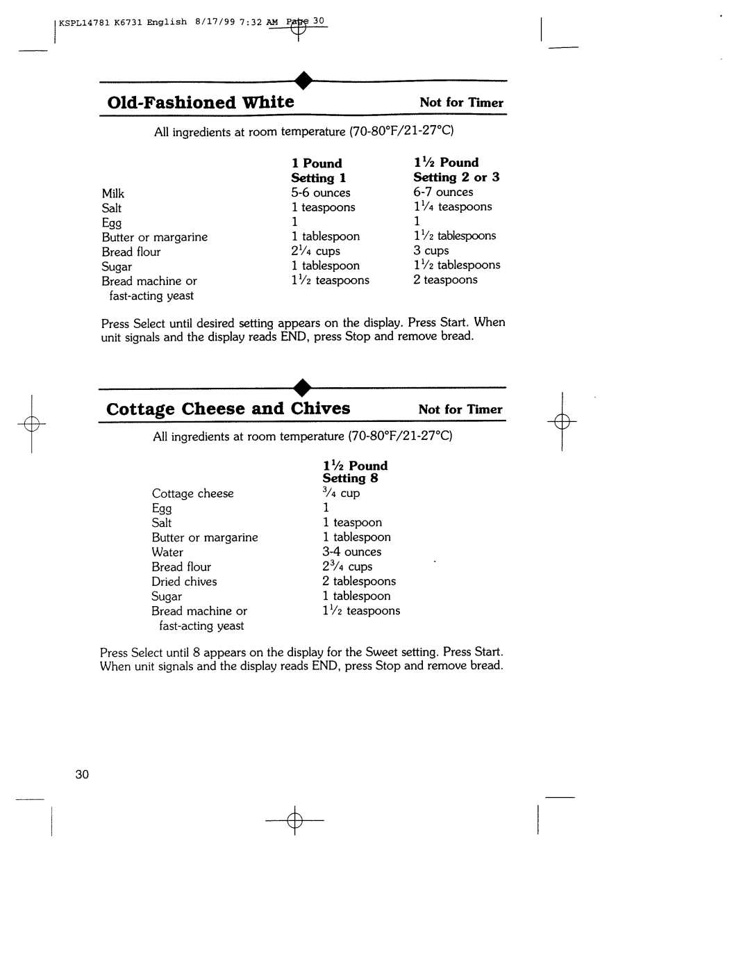 Regal Ware K6731 manual 